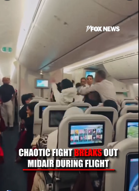 Mid-Air Brawl Erupts on London-Bound Flight as Passengers Trade Punches Inside Cabin
