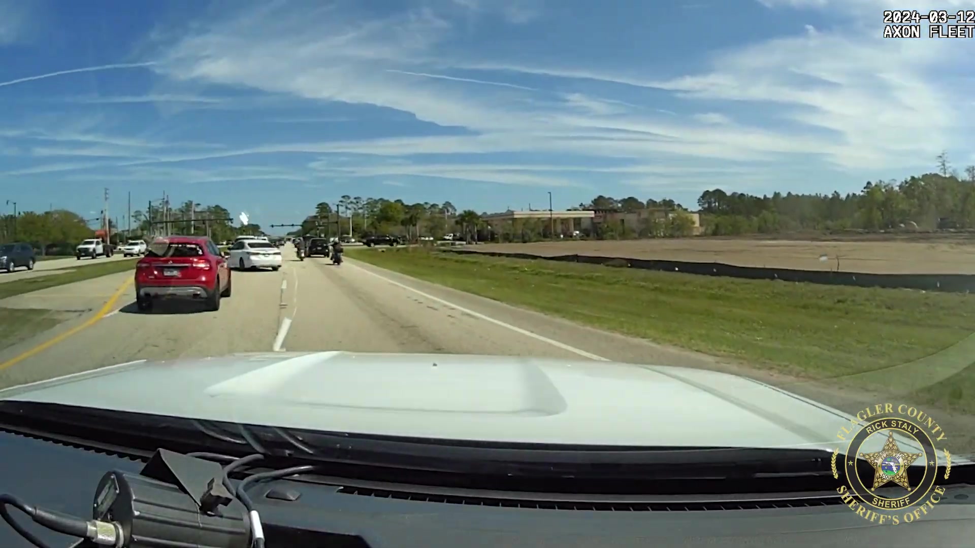 Real frame from supplied footage