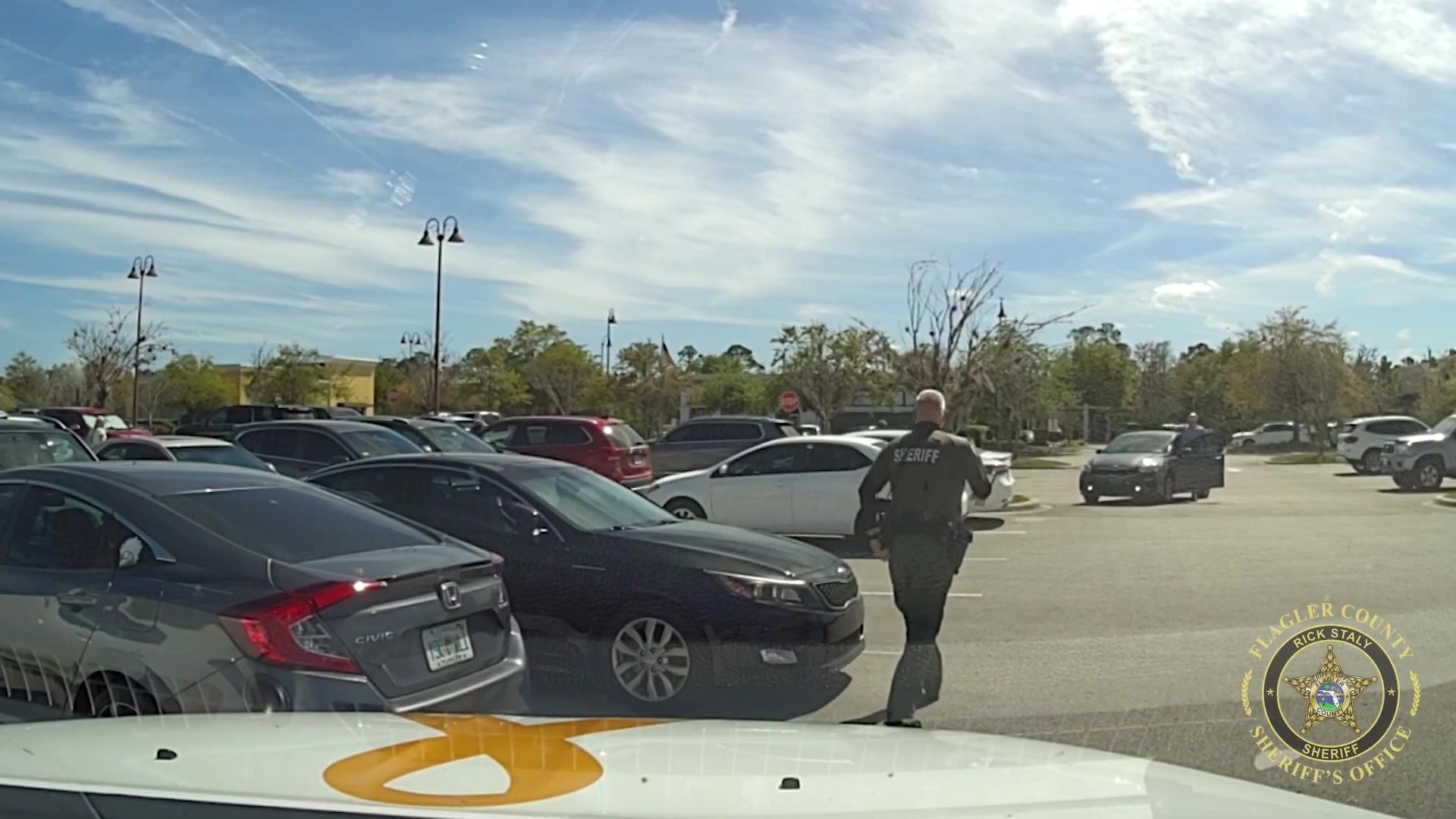 Real frame from supplied footage