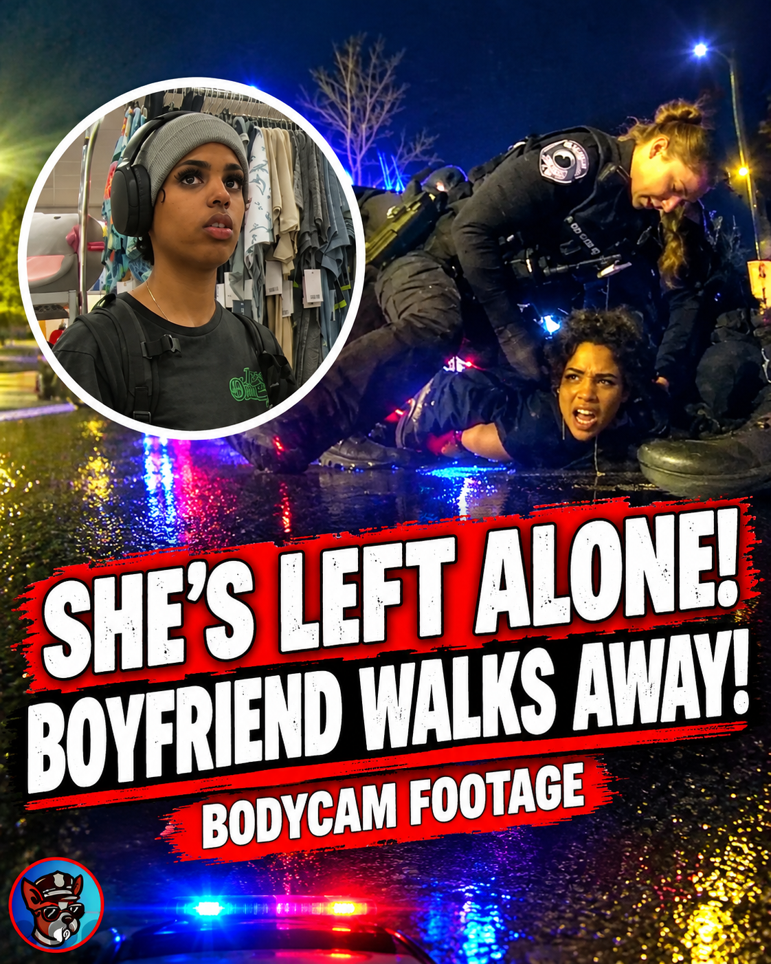 🎥 She’s Left Alone With Police After Her Boyfriend Walks Away | Bodycam Footage
