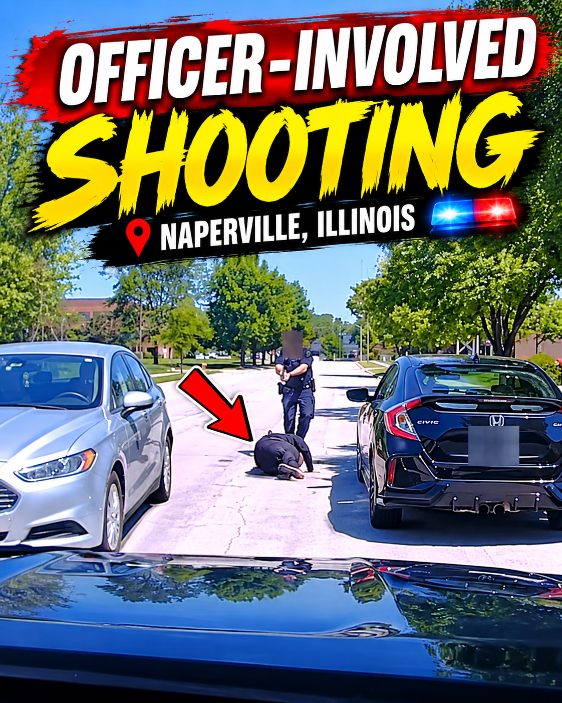 🔥 HE CAME AT THE OFFICER WITH A HATCHET — Police Open Fire | Naperville, Illinois