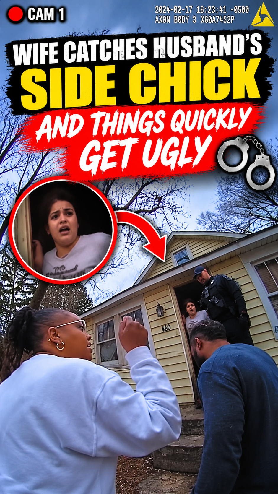 Wife Catches Husband’s Side Chick and Things Quickly Get Ugly