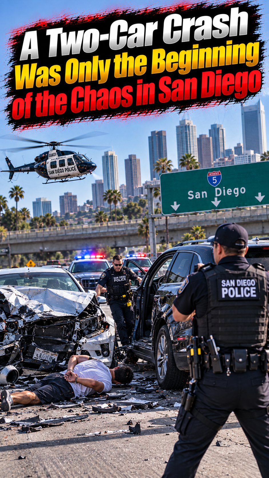 A Two-Car Crash Was Only the Beginning of the Chaos in San Diego