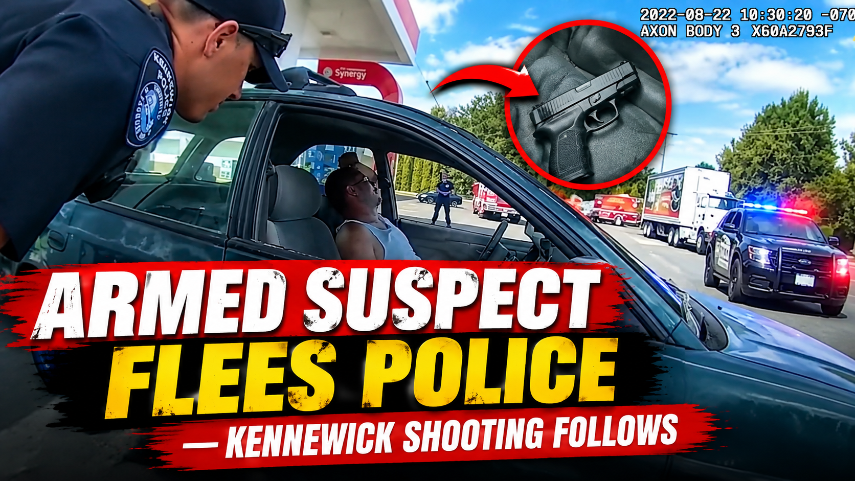 Armed Suspect Flees Police — Kennewick Shooting Follows