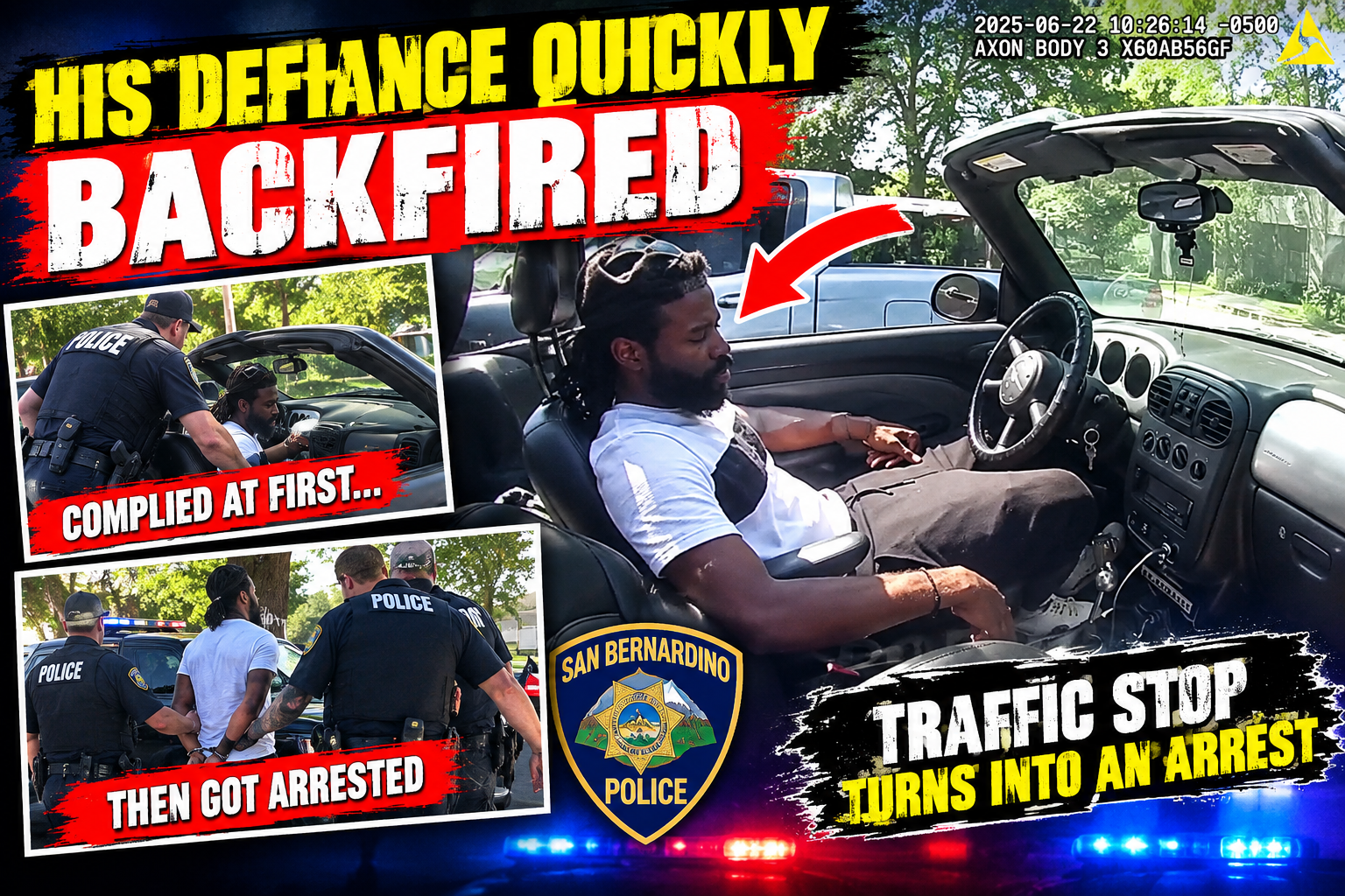 His Defiance Quickly Backfired