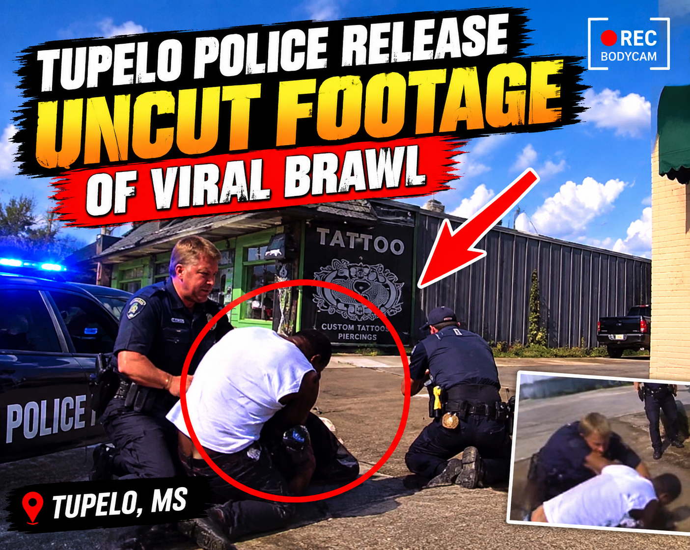 Tupelo Police Release Uncut Footage of Viral Brawl