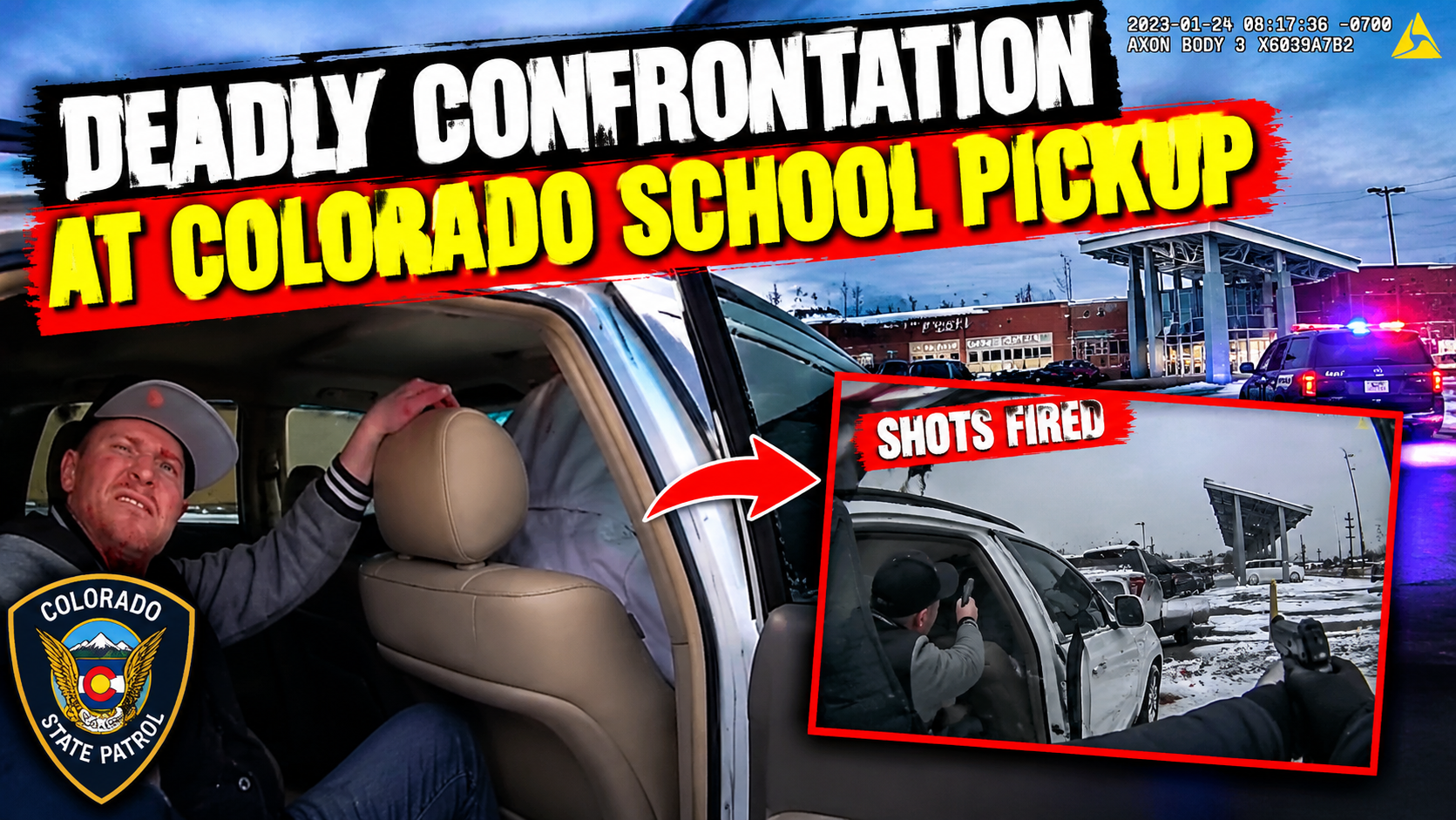 Bodycam Shows Deadly Confrontation at Colorado School Pickup