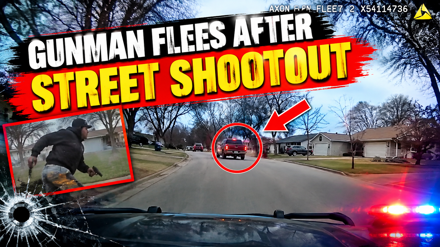 Gunman Flees After Street Shootout