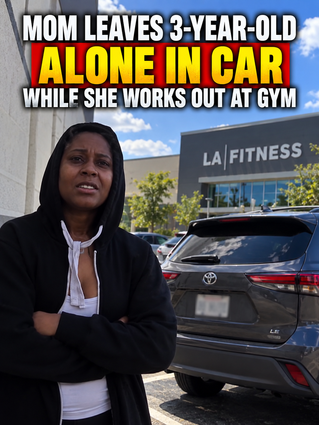 Mom Leaves 3-Year-Old Alone in Car While She Works Out at Gym