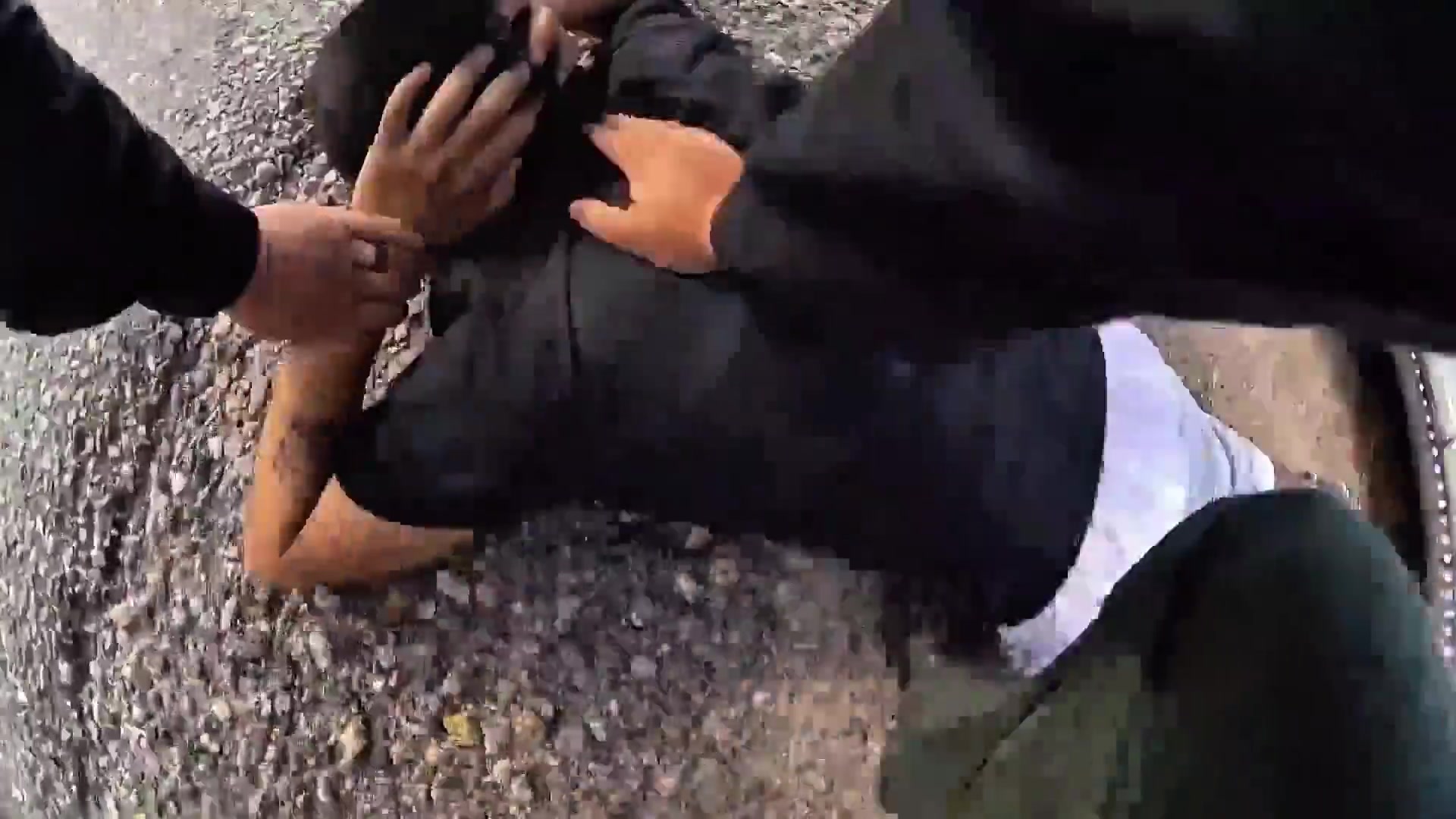 Scene from the supplied incident footage