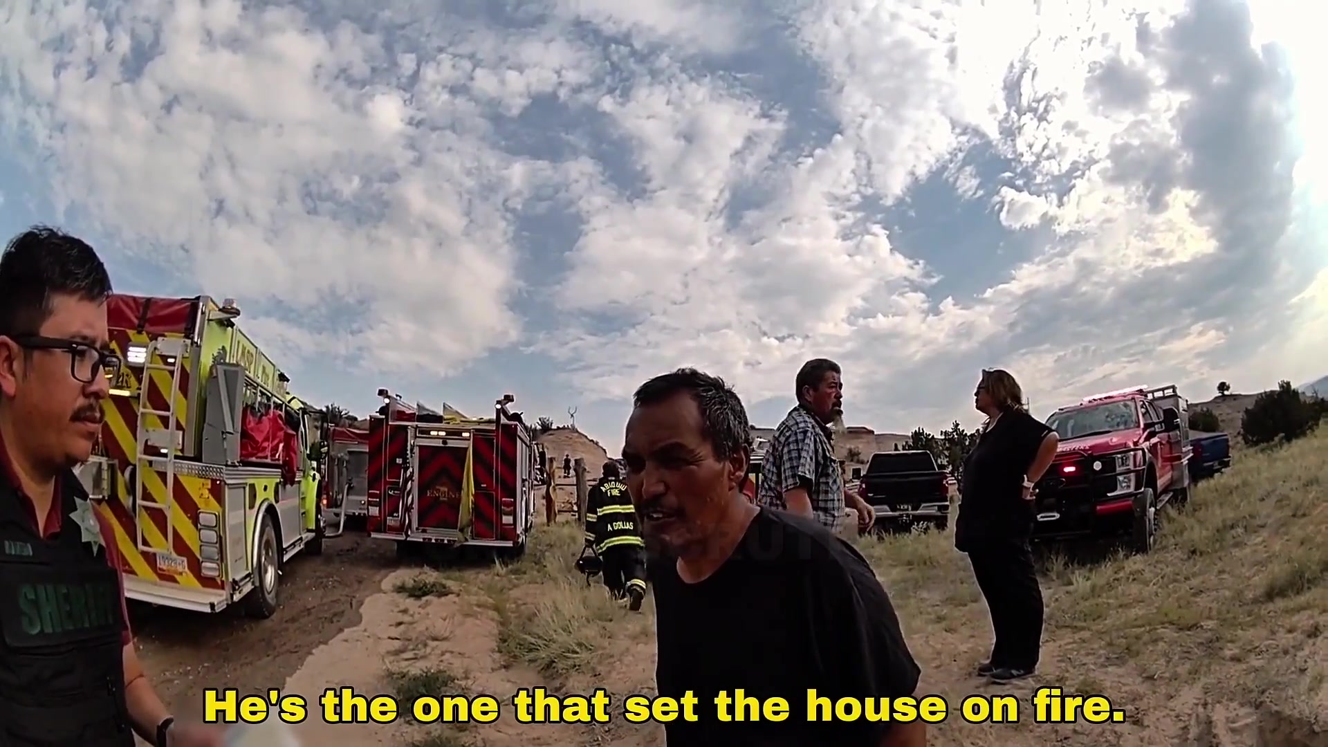Scene from the supplied incident footage