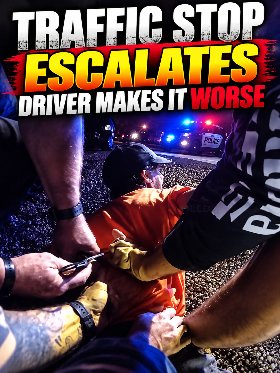Driver Turns a Routine Traffic Stop Into a Much Bigger Confrontation
