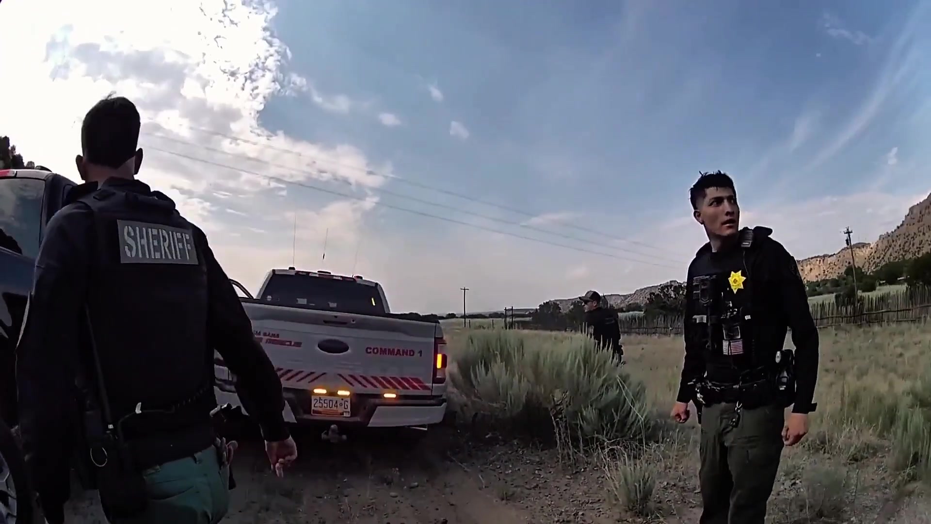 Scene from the supplied incident footage