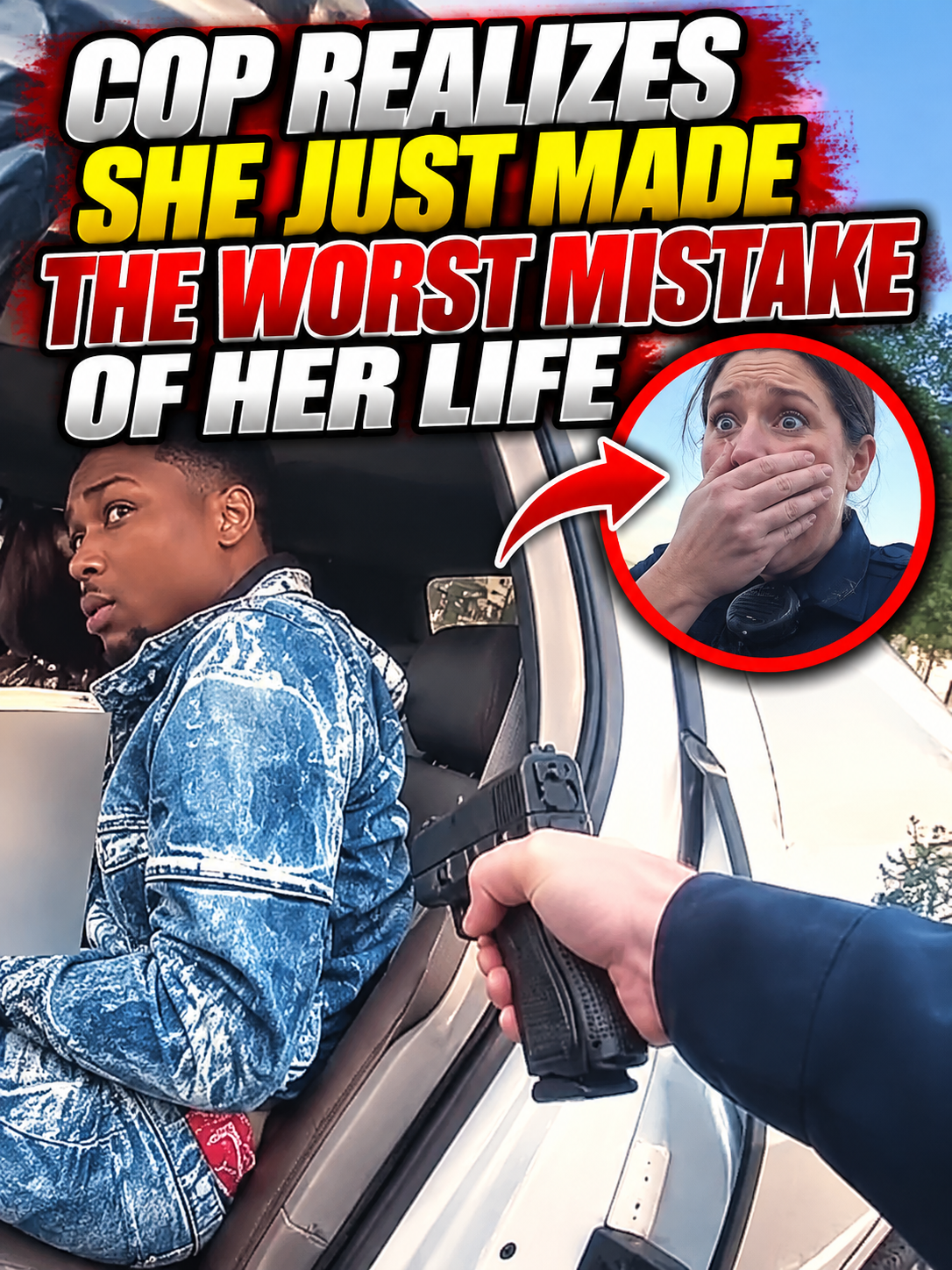 Cop Realizes She Just Made the Worst Mistake of Her Life
