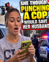 She Thought Punching a Cop Would Save Her Husband