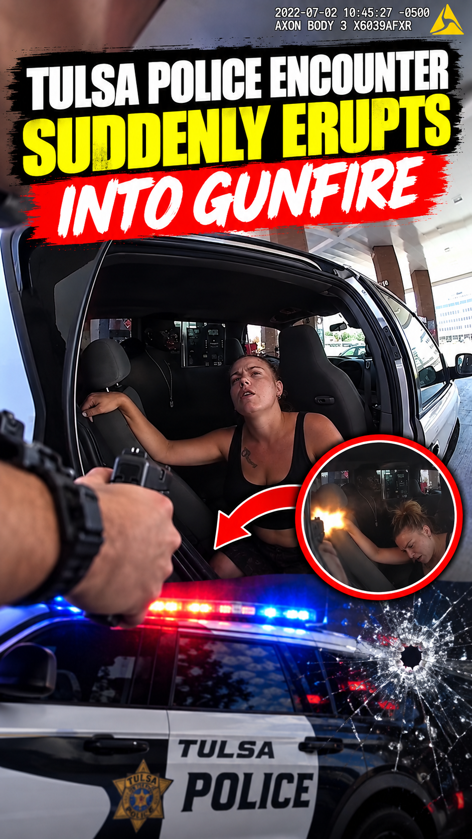 Tulsa Police Encounter Suddenly Erupts Into Gunfire