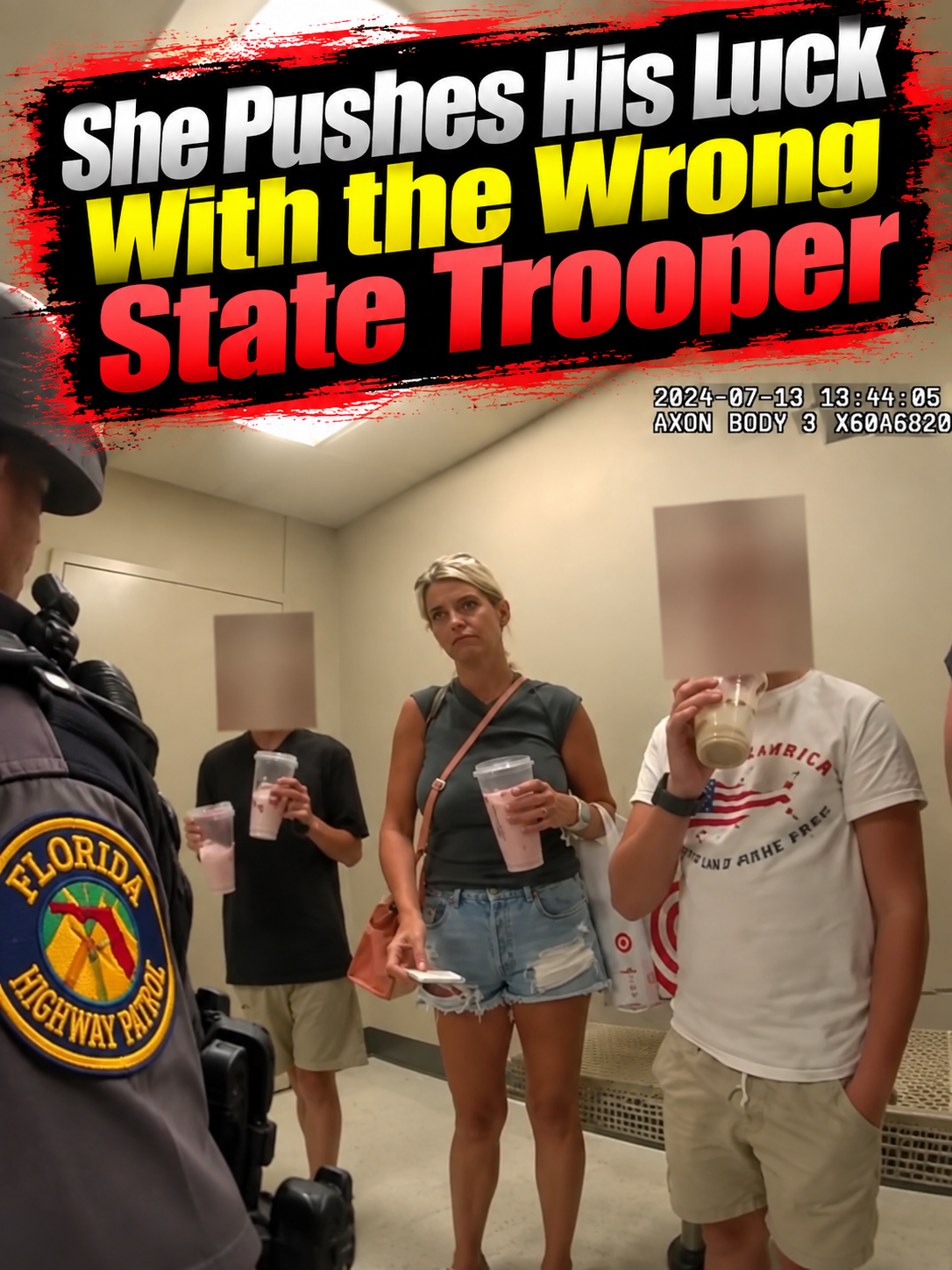 She Pushes His Luck With the Wrong State Trooper  