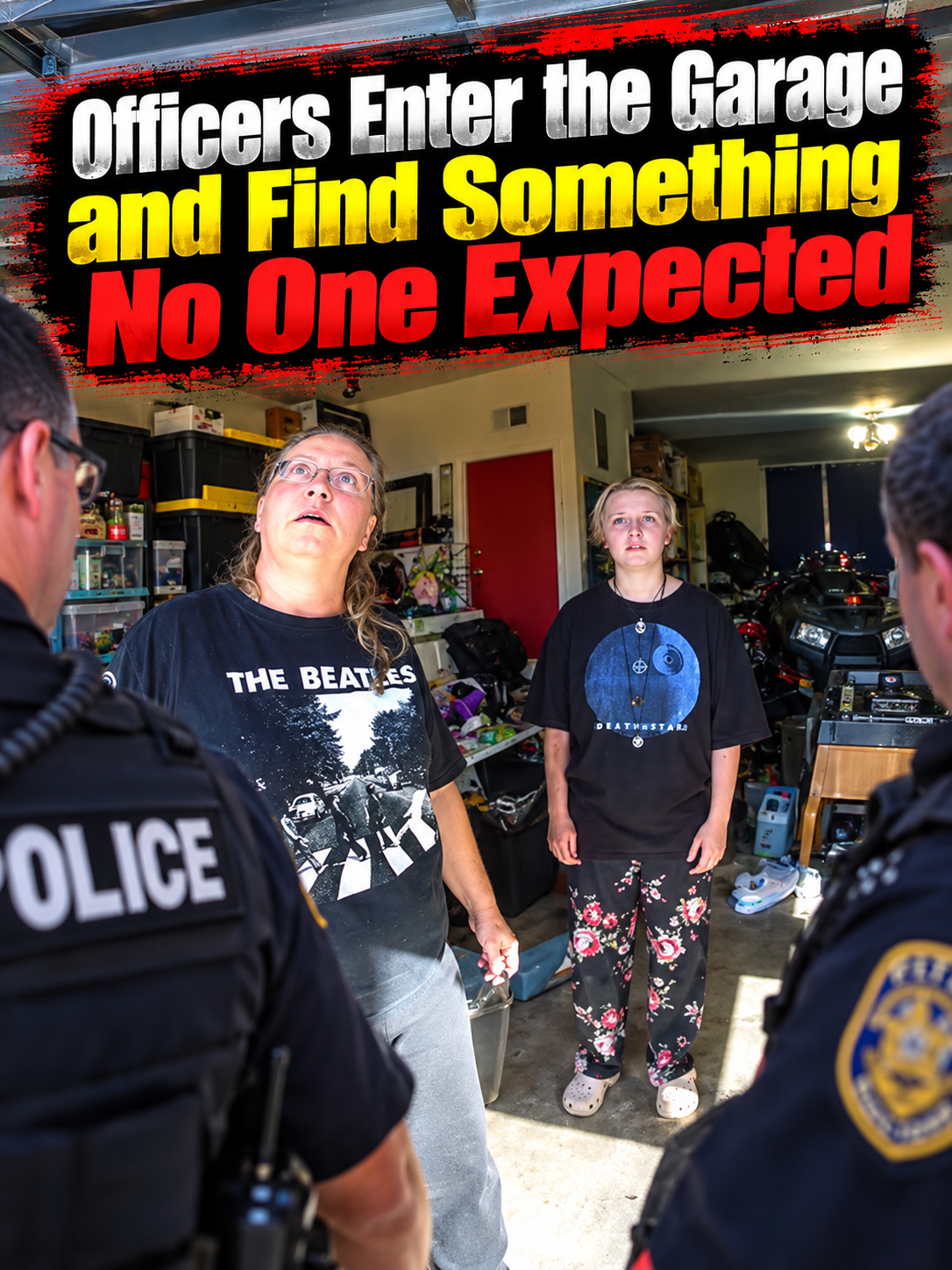 Officers Enter the Garage and Find Something No One Expected