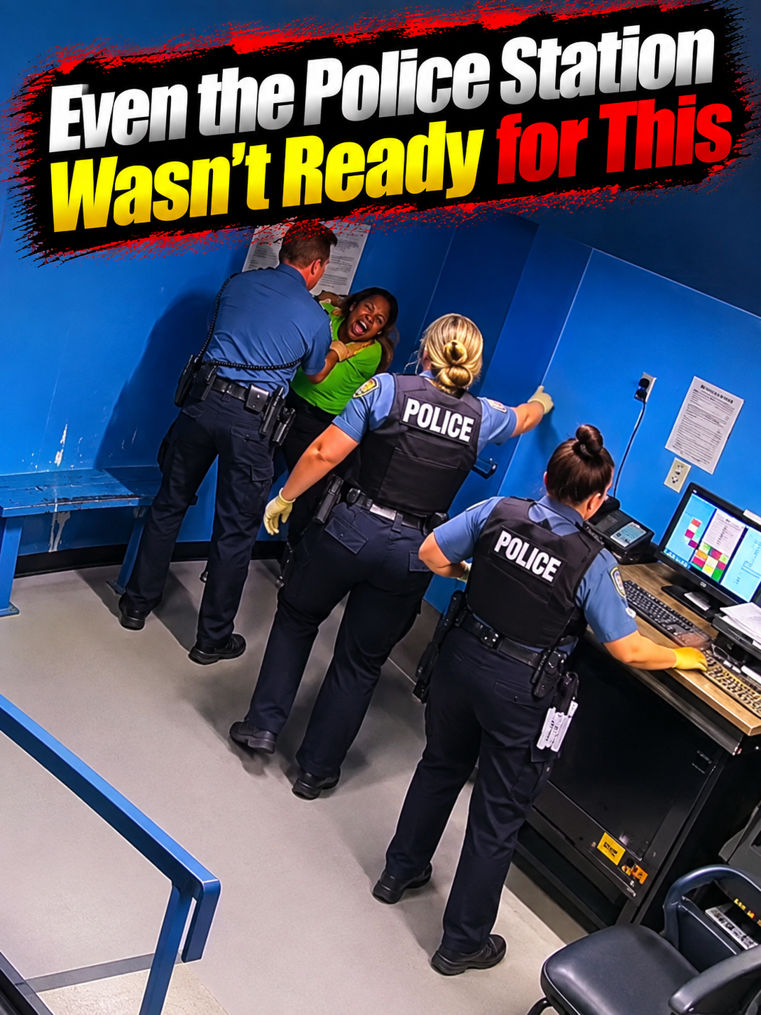 Even the Police Station Wasn’t Ready for This