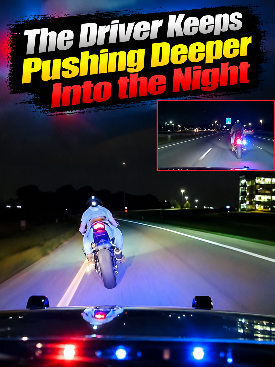 The Driver Keeps Pushing Deeper Into the Night