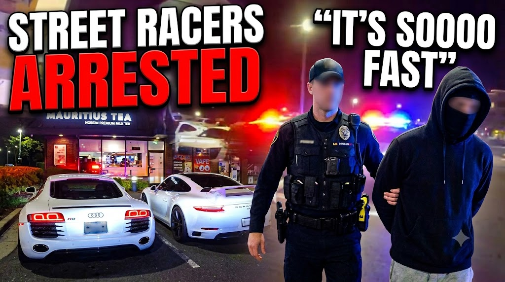 Street Racers Arrested - “It’s soooo fast”   