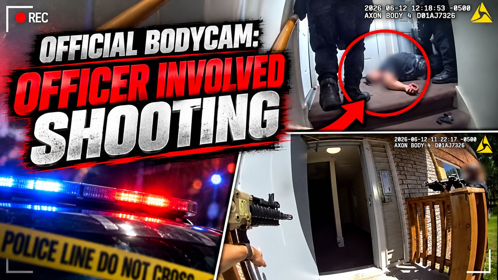Official Bodycam: Officer Involved Shooting