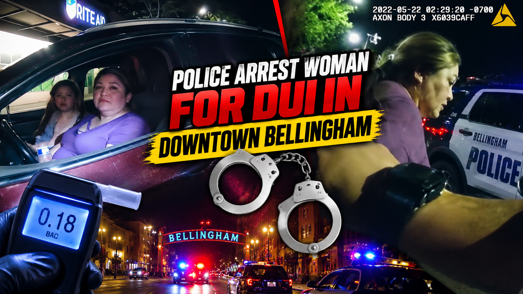 Police Arrest Woman For DUI In Downtown Bellingham
