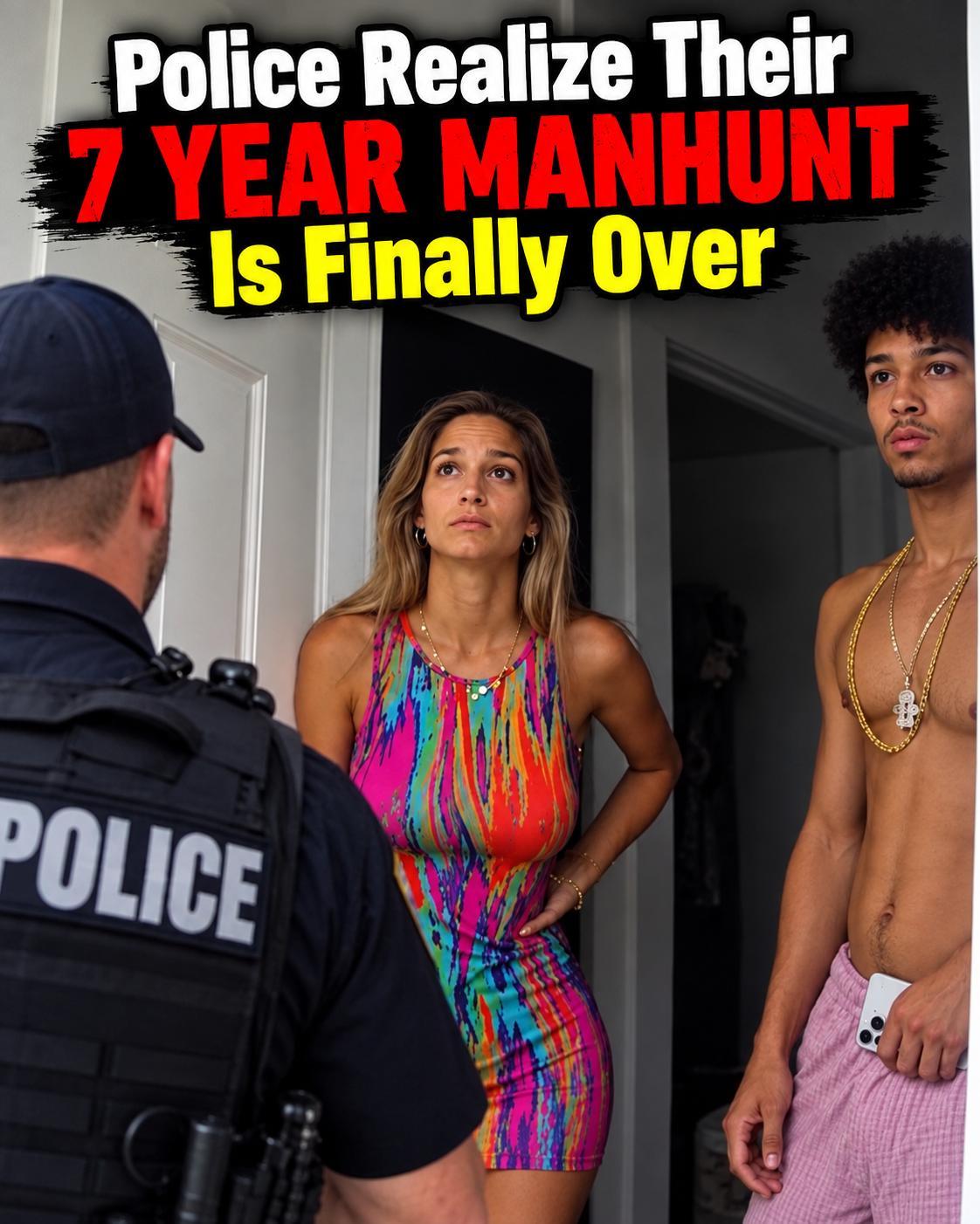 Police Realize Their 7 Year Manhunt Is Finally Over