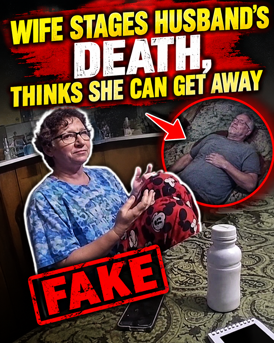 Wife Stages Husband's Death, Thinks She Can Get Away2
