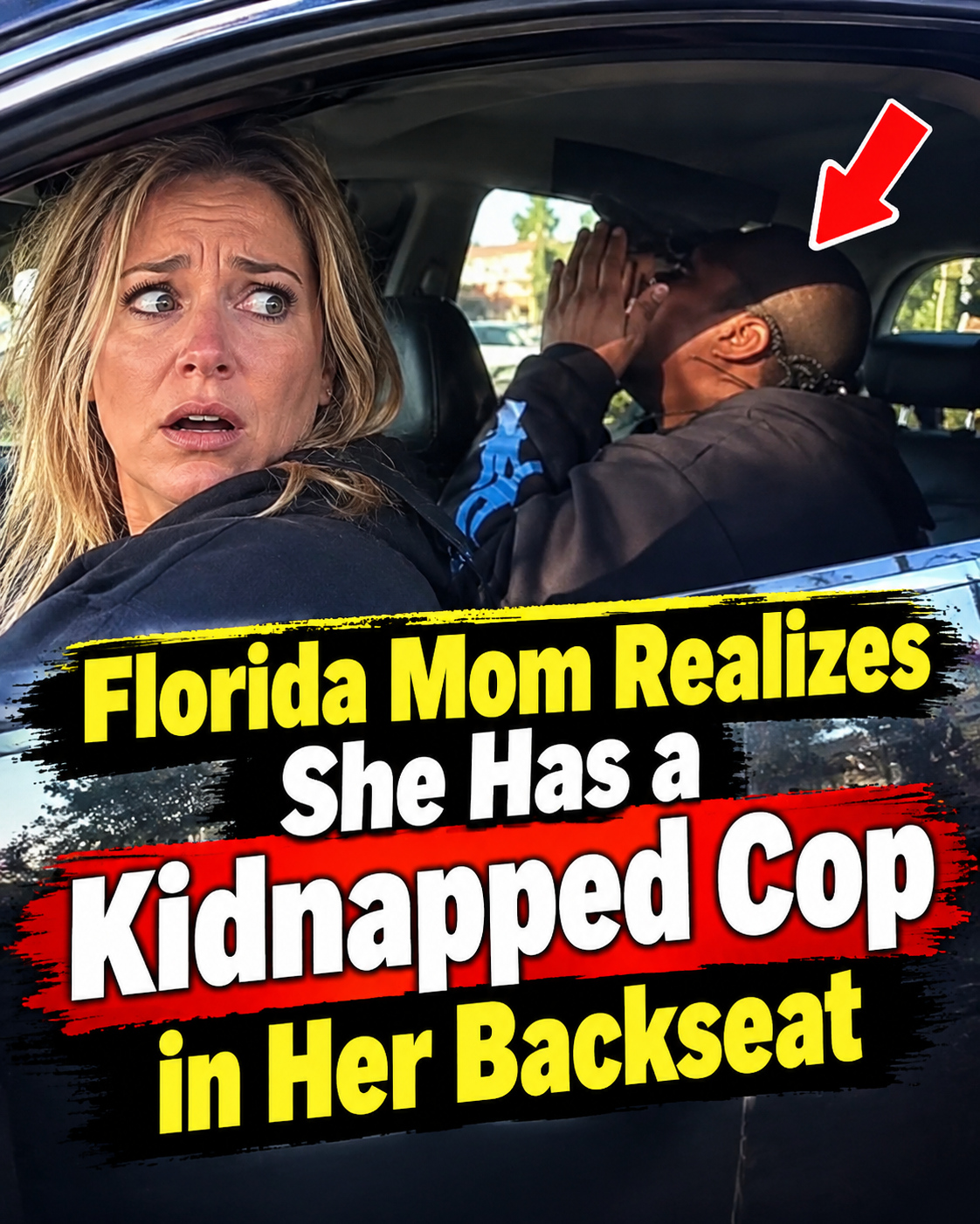 Florida Mom Realizes She Has a Kidnapped Cop in Her Backseat2
