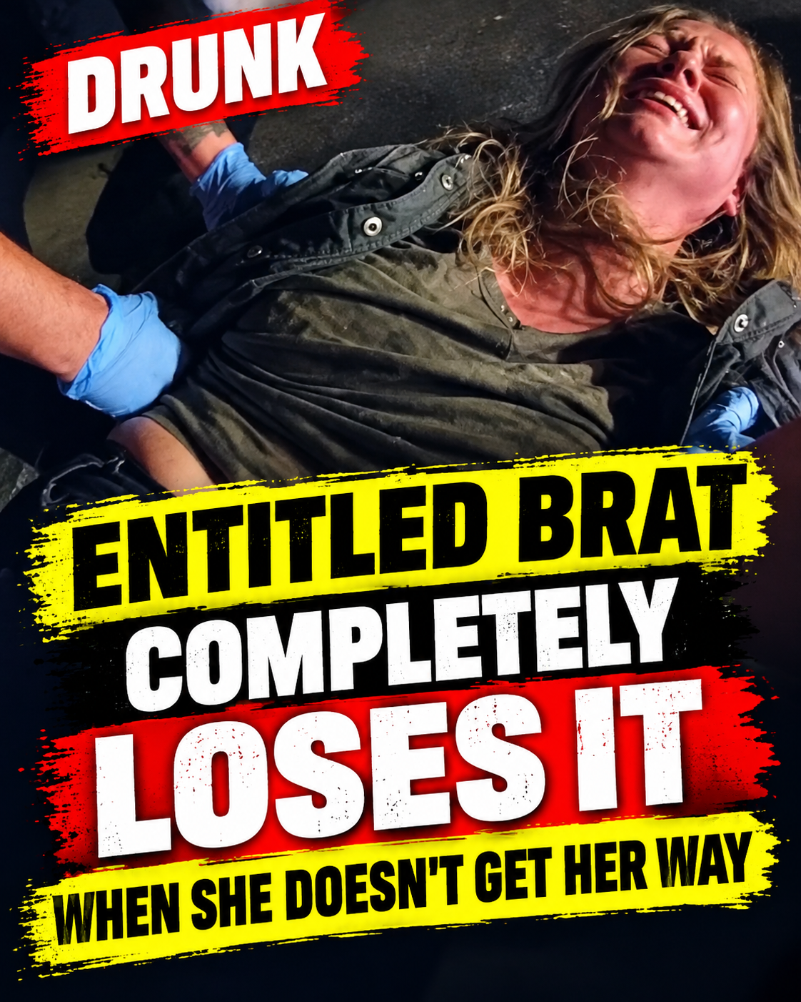 Drunk Entitled Brat Completely Loses It When She Doesn't Get Her Way