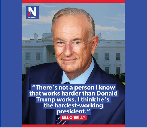 Bill O’Reilly Says No One Works Harder Than Donald Trump