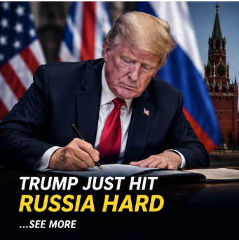 Trump Signs Sweeping Russia Sanctions Bill Into Law, Expanding Pressure Over Ukraine War