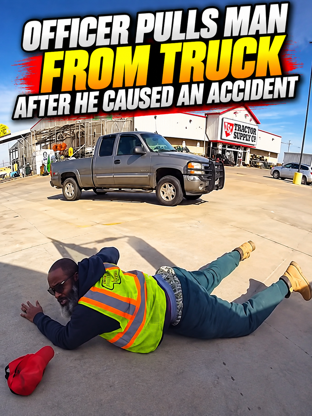 Crash Investigation Escalates When Officer Pulls Driver From His Truck
