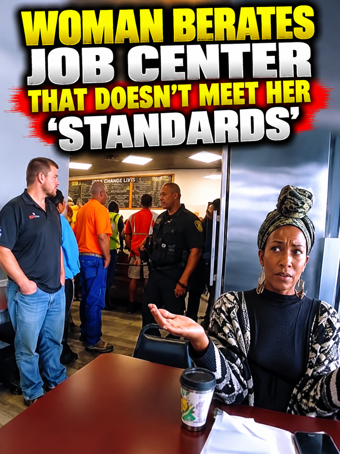 Woman Berates Job Center That Doesn't Meet Her ‘Standards