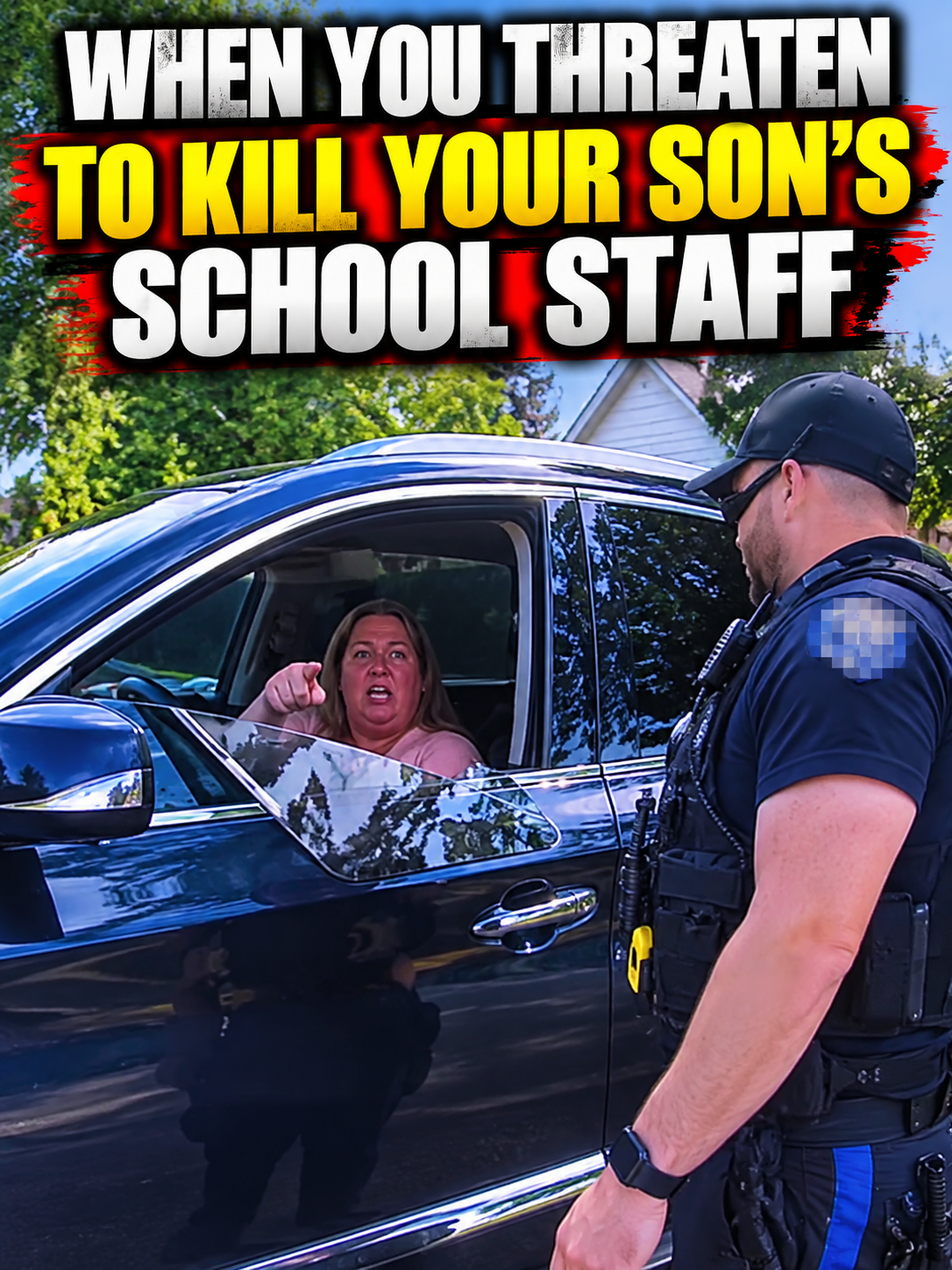 When You Threaten To Kill Your Son’s School Staff