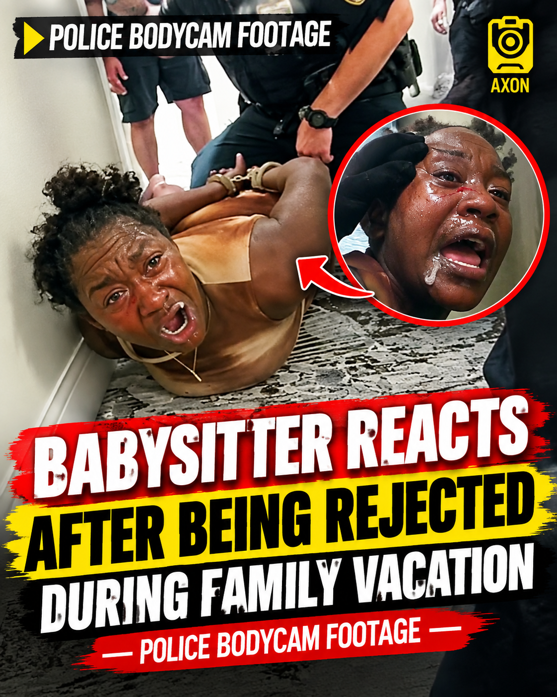🚔 Babysitter Reacts After Being Rejected During Family Vacation | Police Bodycam Footage US