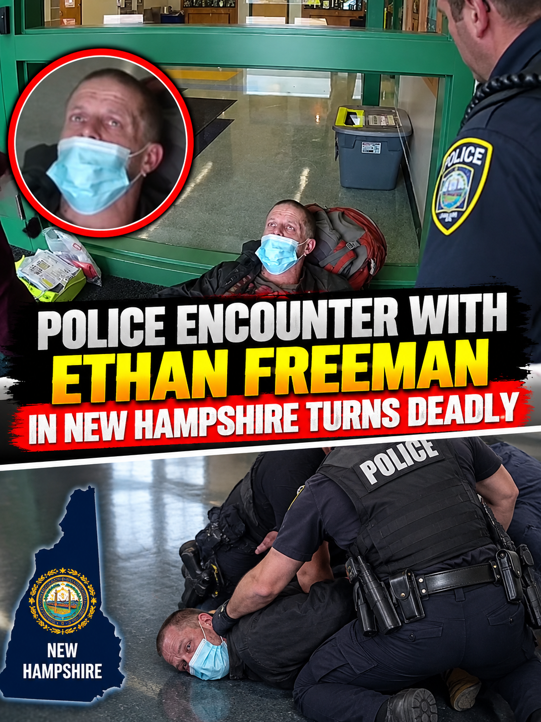 Police Encounter With Ethan Freeman in New Hampshire Turns Deadly