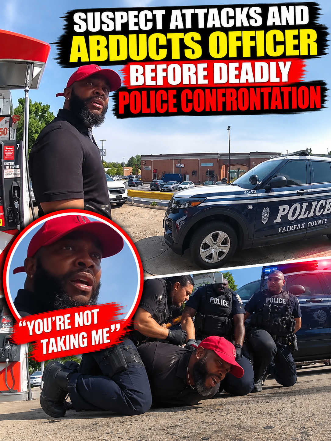 Suspect Attacks and Abducts Officer Before Deadly Police Confrontation