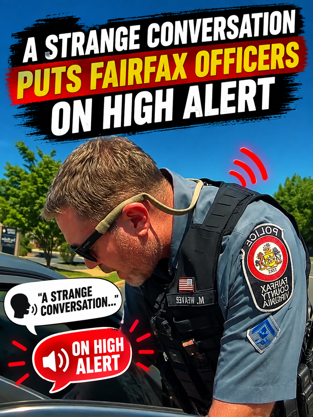 A Strange Conversation Puts Fairfax Officers on High Alert