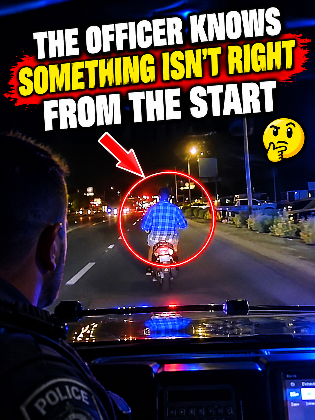 The Officer Knows Something Isn’t Right From the Start