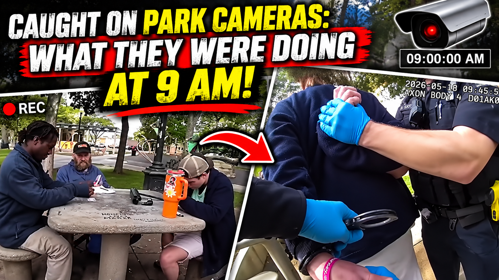 Caught On Park Cameras: What They Were Doing At 9 AM!