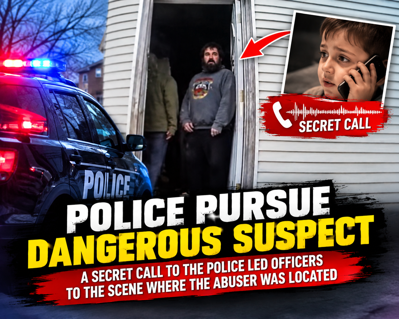 12-Year-Old Secretly Calls Police on His Abusive Father