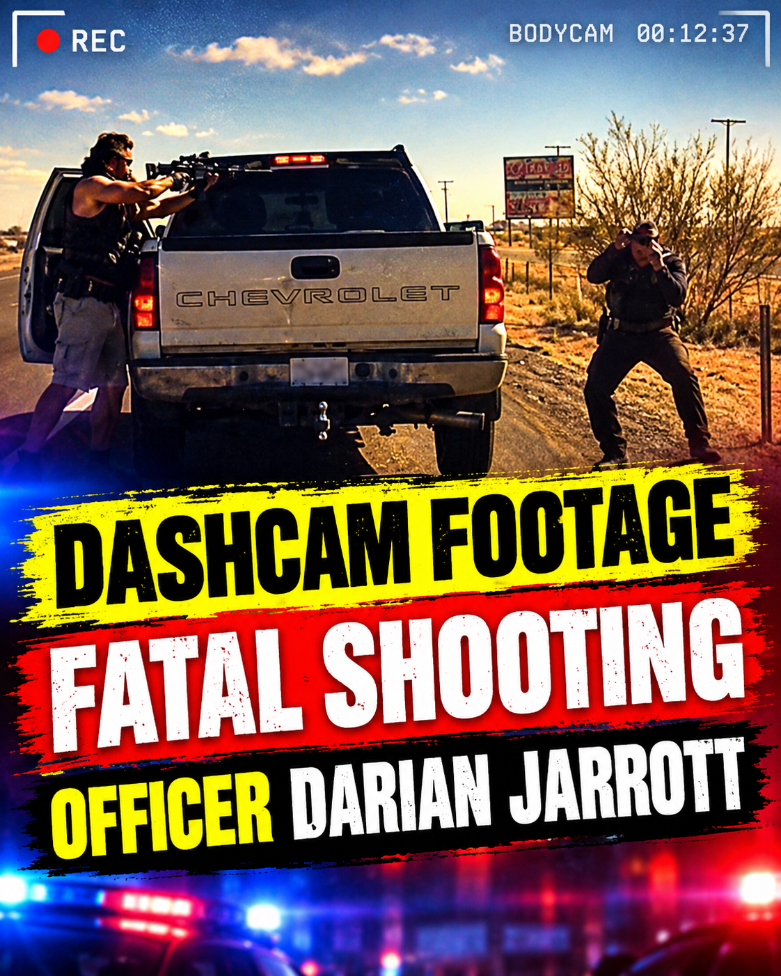 Dashcam Footage From Fatal Shooting of Officer Darian Jarrott