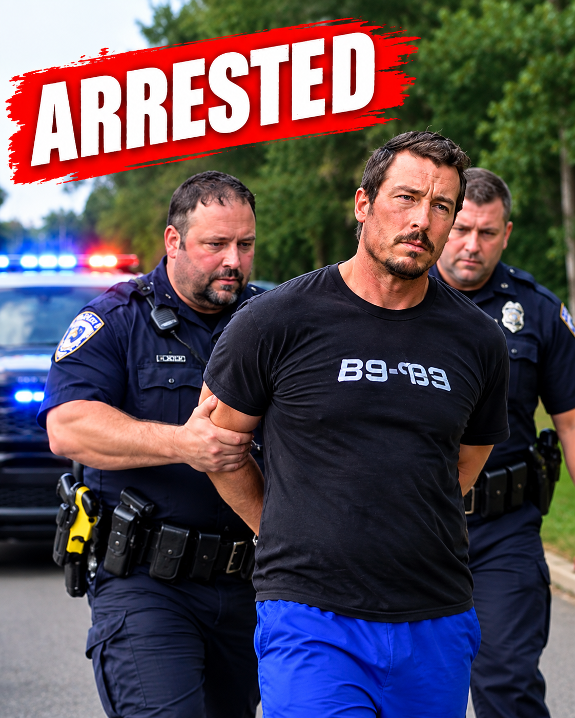 Officer Shoots Himself With Taser While Trying To Apprehend Man