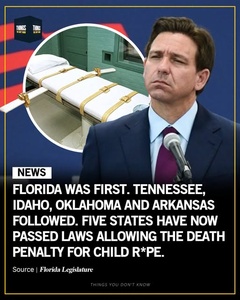 Six States Now Allow Death Sentences for Certain Child-Rape Convictions — Setting Up a Supreme Court Showdown