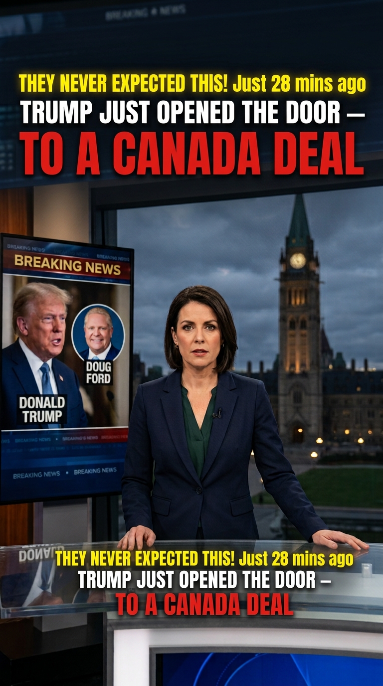 Trump Says Canada Trade Deal Could Come “Fairly Soon” as Tariff Dispute Remains Unresolved
