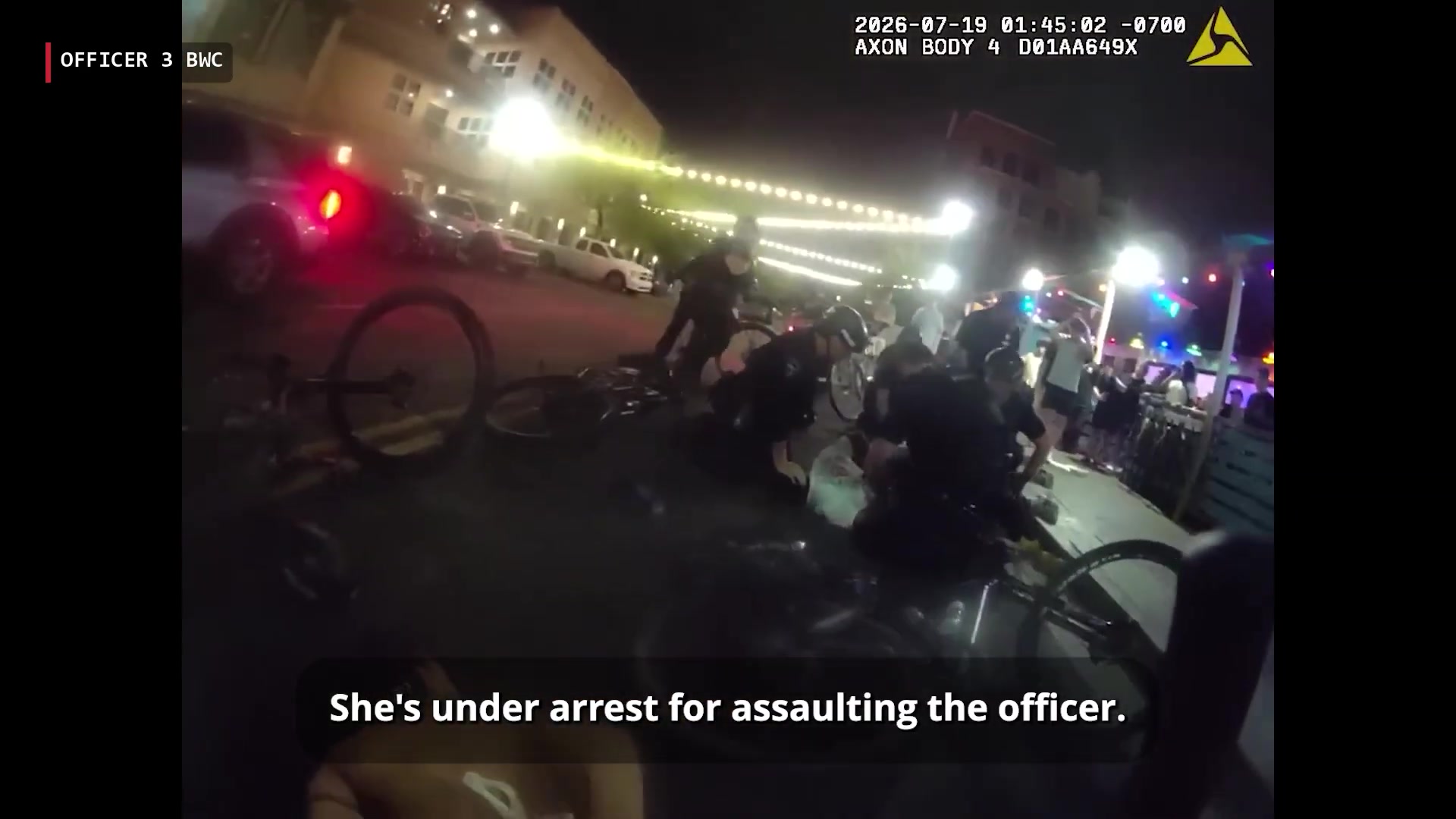 Real frame from the supplied Tempe incident video