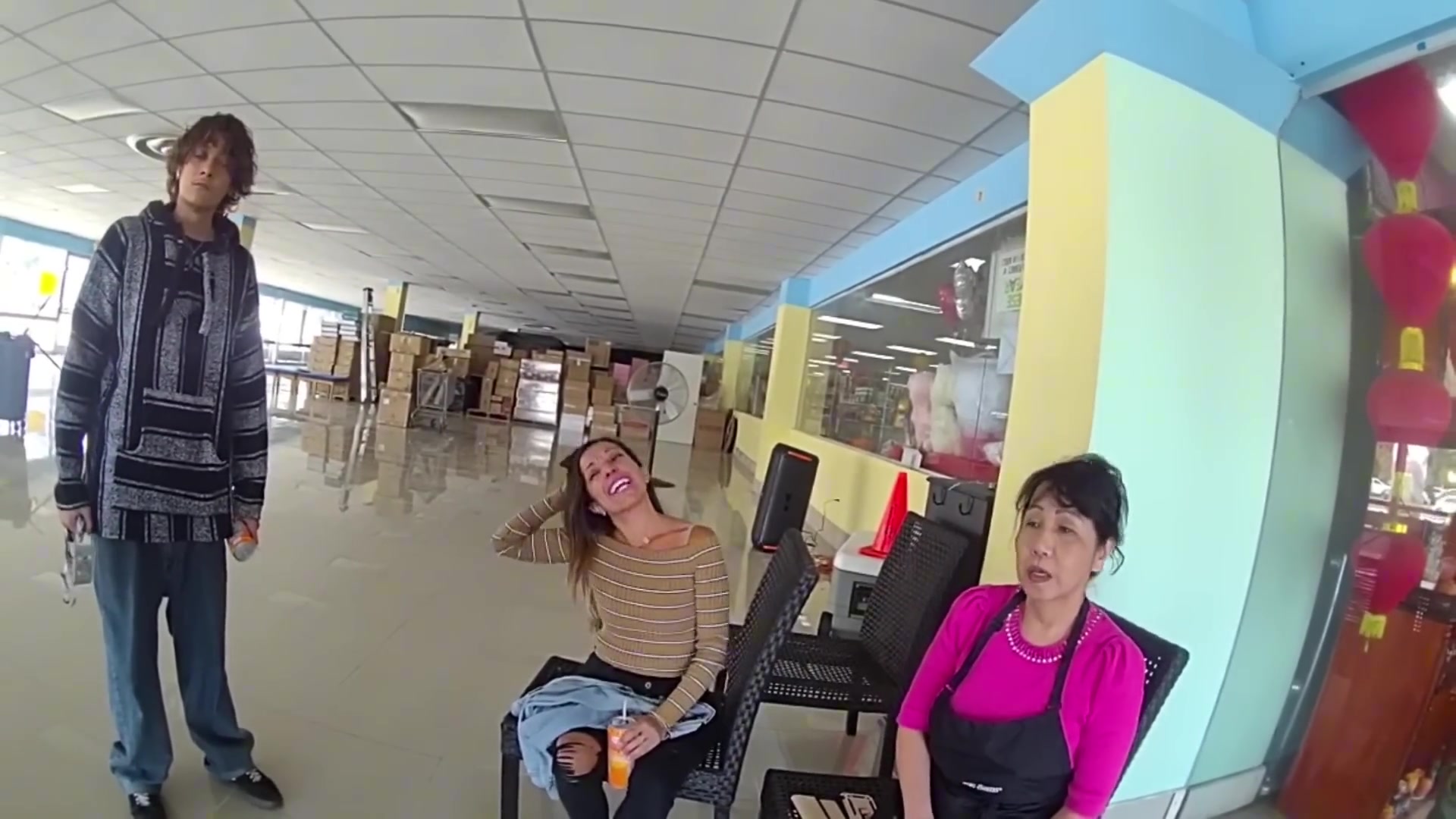 Real frame from the supplied February 2024 store incident video