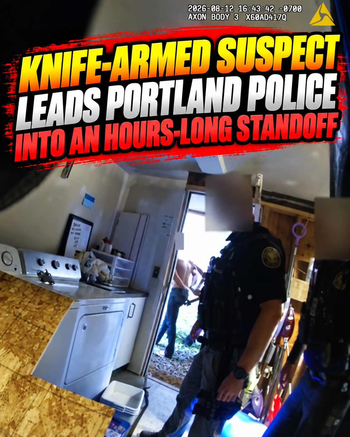 Knife-Armed Suspect Leads Portland Police Into an Hours-Long Standoff
